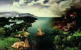 Patenier or Patinir, Joachim: Charon Crossing the River Styx