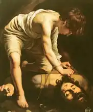 Caravaggio, M.: David Victorious over Goliath