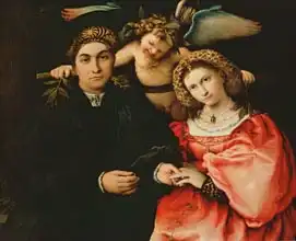 Lotto, Lorenzo: Signor Marsilio Cassotti and his Wife, Faustina