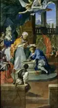 Puget, Pierre: Baptism of Clovis I (465-511) King of the Franks