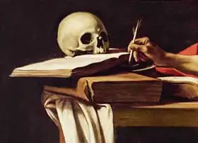 Caravaggio, M.: St. Jerome Writing