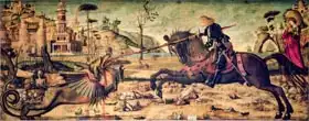 Carpaccio, Vittore: St. George Killing the Dragon
