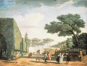Vernet, Claude Joseph: View in the Park of Villa Pamphili