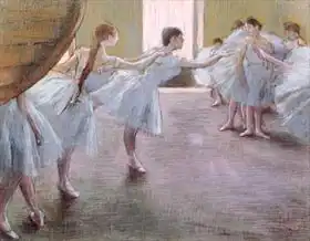 Degas, Edgar: Dancers at Rehearsal