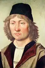 Španělská škola (15. století): Portrait of a young man