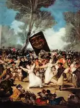 Goya, Francisco: Burial of the Sardine (Corpus Christi Festival on Ash Wednesday)