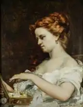 Courbet, Gustave: Woman with Jewellery
