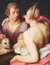 Cornelisz. van Haarlem, Cornelis: Venuše a Adonis