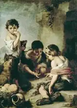 Murrilo, Bartolome: Boys Playing Dice