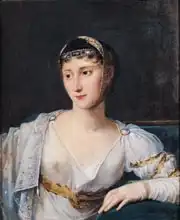 Lefevre, Robert: Portrait of Marie-Pauline Bonaparte (1780-1825) Princess Borghese