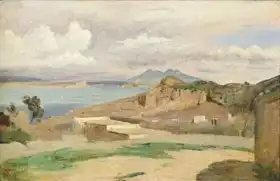 Corot, J. B. Camille: Ischia, View from the Slopes of Mount Epomeo