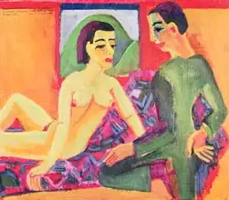 Kirchner, Ernst Ludwig: Couple
