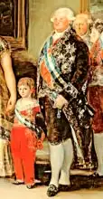 Goya, Francisco: King and Queen of Spain, Charles IV and Maria Luisa, with their family