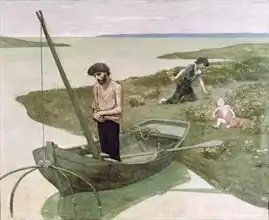 Puvis de Chavannes, Pierre: Poor Fisherman