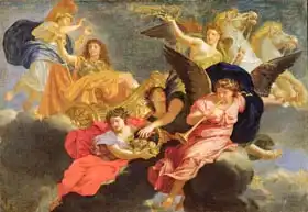 Le Brun, Charles: Apotheosis of King Louis XIV of France