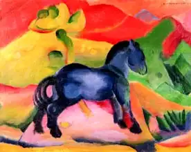 Marc, Franz: Little Blue Horse