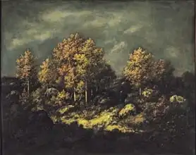 Diaz de la Pena, Narcisse Virgile: Jean de Paris Heights in the Forest of Fontainebleau