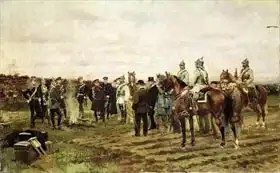 Detaille, Jean-Baptiste Edouard: Hostages: Souvenir of the 1870-71 Campaign