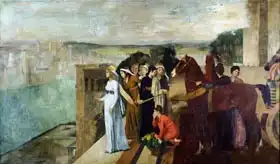 Degas, Edgar: Semiramis Building Babylon