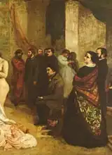 Courbet, Gustave: Studio of the Painter, a Real Allegory