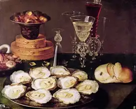 Beert, Osias (st.): Still Life with Oysters and Glasses