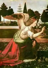 Vinci, Leonardo: Zvěstování Panně Marii