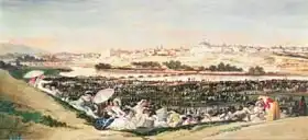 Goya, Francisco: Meadow at San Isidro
