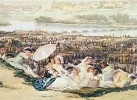 Goya, Francisco: Meadow of San Isidro