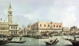 Canaletto, Giovanni: Molo and the Piazzetta San Marco, Venice