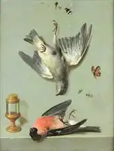 Oudry, Jean-Baptiste: Still Life With Birds and Insects