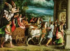 Romano, Giulio: Triumph of Titus and Vespasian