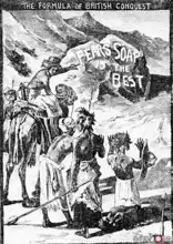 Neznámý: Advertisment for Pears Soap, The Formula of British Conquest, Pears Soap in the Soudan