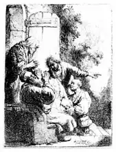 Rembrandt, van Rijn: Joseph coat brought to Jacob