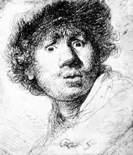 Rembrandt, van Rijn: Autoportrét