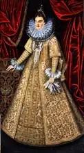 Sanchez Coello, Alonso: Portrait of Queen Isabel Clara Eugenia