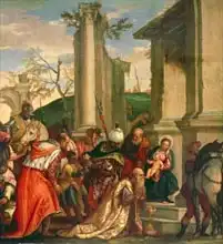 Veronese, Paolo: Klanění tří králů