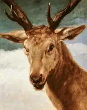 Velazquez, Diego: Head of a Stag
