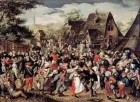 Brueghel, Pieter (ml.): Village Festival