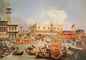 Canaletto, Giovanni: Return of the Bucintoro on Ascension Day