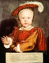 Holbein, Hans  (ml.): Portrait of Edward VI as a child