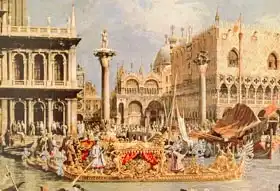 Canaletto, Giovanni: Return of the Bucintoro on Ascension Day