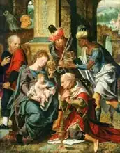 Neznámý: Klanění tří králů