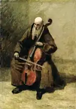 Corot, J. B. Camille: Monk
