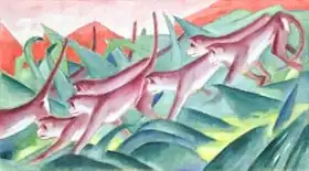 Marc, Franz: Monkey Frieze