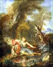 Lemoyne, Francois: Narcissus