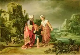 Lastman, Pieter: Expulsion of Hagar