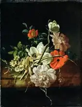 Ruysch, Rachel: Zátiší s květinami