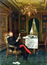 Werner, Anton Alexander von: Moltke in Versailles
