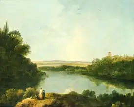 Wilson, Richard: Nemi Lake near Rome