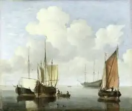 Velde, Willem van de: Moře